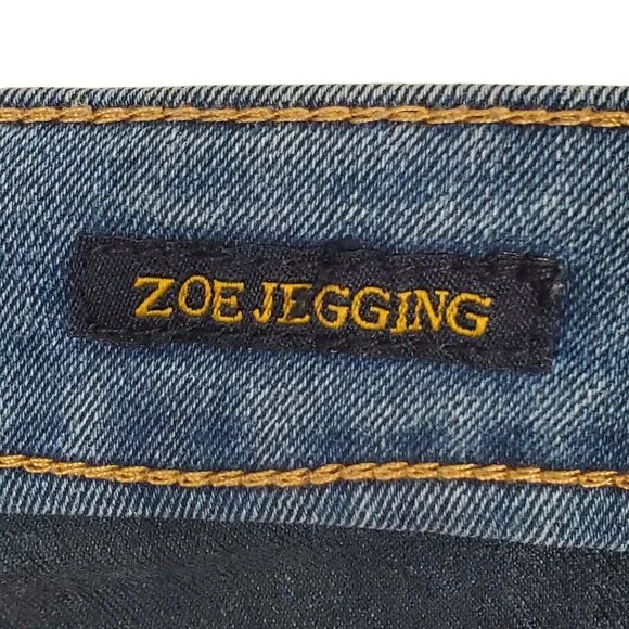 Lucky Brand Girls 14 Zoe Jegging Denim Jeans Skinny Low Rise Stretch Legging - Picture 8 of 15